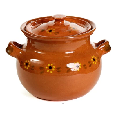 $91.95 • Buy Mexican Traditional Clay Bean Pot, Terracotta