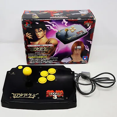 Playstation 2 Ps2 Hori Tekken 3 Fighting Stick Arcade Fightstick Hps-27 Boxed • £99.99