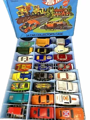 Vintage Hot Wheels Blackwall Lot Of 24 Original Case 60’s /80’s Matchbox  Ertl • $54.99