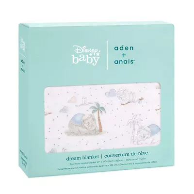 Aden Anais Baby/Infant My Darling Dumbo Cotton Swaddle Classic Dream Blanket • $49.95