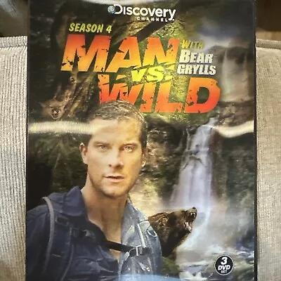 Man Vs. Wild: Season 4 (DVD 2010 3-Disc Set) • $14.99