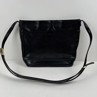 Shoulder Bag Woman Leather Purse Pourchet Paris Made In France • $19.90