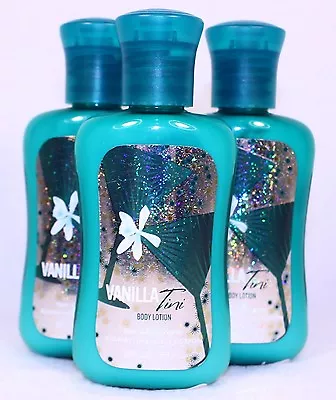 3 Bath & Body Works VANILLA TINI Travel Size Mini Hand Cream Body Lotion • $15.99