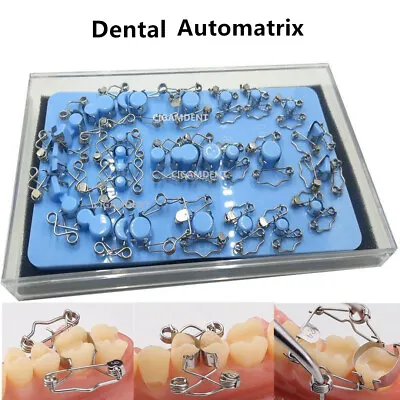 Automatrix Dental Matrix Band Ring Sectional Contoured Matrice PlierClamp System • $3.50