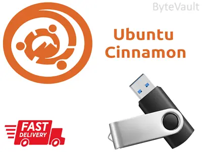 Ubuntu Cinnamon Linux OS Try/Install Bootable USB Flash Drive (64-bit) • £8.79