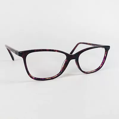 JASPER CONRAN Eyeglasses MAGENTA FLECKED SQUARE Glasses Frame MOD: JCF013 COL.1 • £35