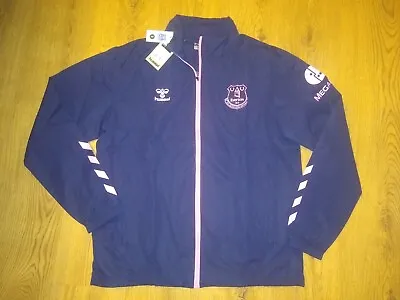 £19.99 • Buy New Everton FC Training Rain Coat Jacket Adult XL XLarge Hummel 