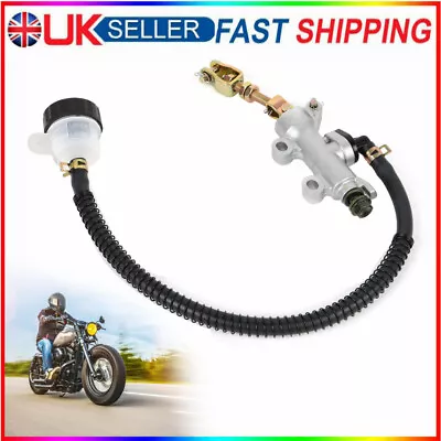 Motorcycle Dirt Bike ATV Rear Foot Hydraulic Brake Pump Master Cylinder Pump UK • £13.99