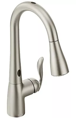 Moen Arbor 7594ESRS Motionsense Stainless One-Handle Pulldown Kitchen Faucet • $214