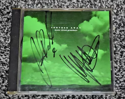 MANIC STREET PREACHERS Further Away Rare Band SIGNED 1996 Japan Release CD • £49.99