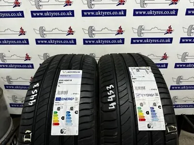 2x NEW 255/45/18 99Y Michelin Primacy4+ (4453) FREE FITTING LONDON • $472.93