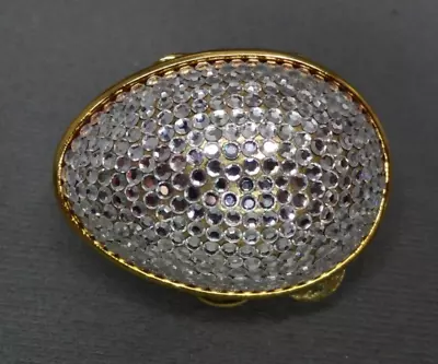 Judith Leiber Swarovski Crystal Egg Pillbox Vintage • $325