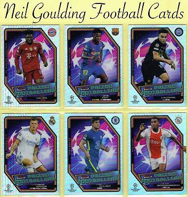 Topps UEFA Champions League 2021-22 ☆ FINEST - INSERT ☆ Football Cards • £1.99