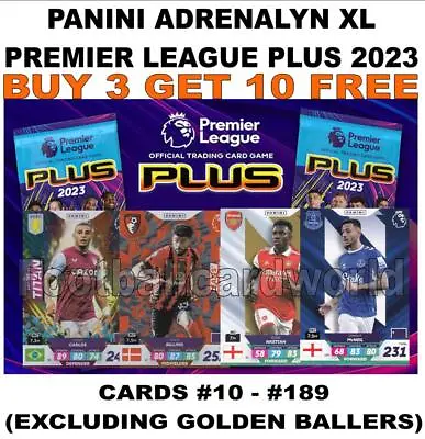 £2.95 • Buy PANINI ADRENALYN XL PREMIER LEAGUE PLUS 2023 2022/23 #10 - #189 Base/ Foil Cards