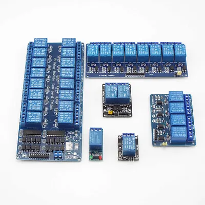 1 2 4 8 Channel 5V 12V Relay Module Board For Arduino Raspberry Pi ARM AVR DSP • $2.29