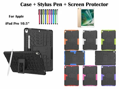 $5.35 • Buy Shockproof Heavy Duty Tradesman Case Cover For Apple IPad Pro 10.5 
