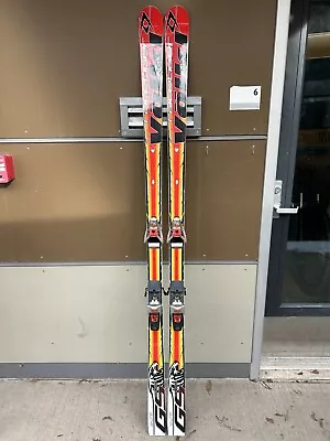 Volkl Racetiger World Cup 193cm R27m GS Skis + Salomon Equipe 997 Driver Binding • $149.99