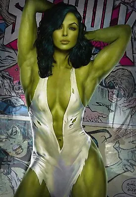She Hulk Spider Man Iron Man POSTER Pinup Comic 11x16 Marvel MCU Wall Art Decor • $14.99