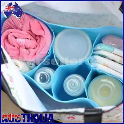 AU Portable Travel Outdoor Baby Diaper Nappy Organizer Stuffs Insert Storage Bag • $6.95