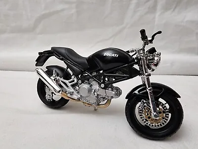 Maisto Ducati Monster Motorcycle Black  1/18 Scale A6 • $11.99