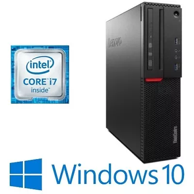 Lenovo ThinkCentre M900 SFF Intel I7 6700 8G/16G 1TB SATA Win 10 Pro • $169