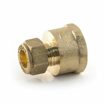 8mm Copper Compression Fitting 1/4  BSP Female Adapter LPG Gas Water Air • £5.30