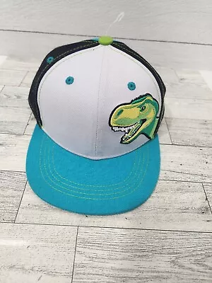 Aksels T Rex Dinosaur Snapback Embroidery Cap Flatbill Adjustable Hat  Wool New  • $18.99