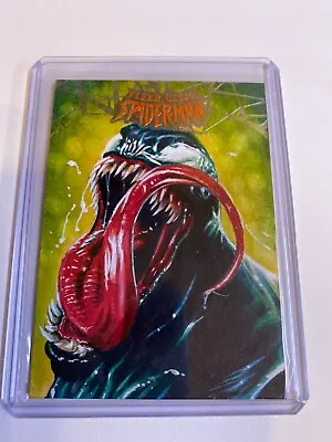 2017 UD Upper Deck Marvel Fleer Ultra Spider-Man Venom Sketch Card 1/1 Kezele • $575