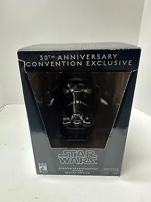 Star Wars Shadow Stormtrooper Helmet 30th Anniversary Convention Exclusive • $120