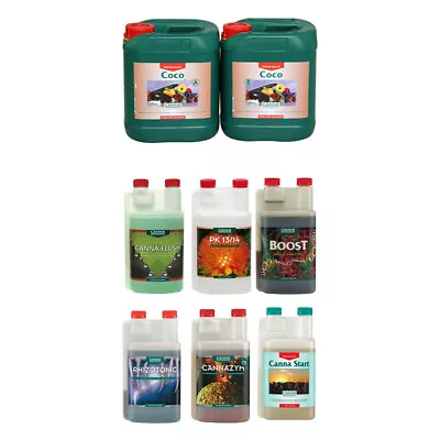 £159.95 • Buy Canna Coco 5 Litre A+B Complete Range Additive Nutrient Bundle Kit Hydroponics