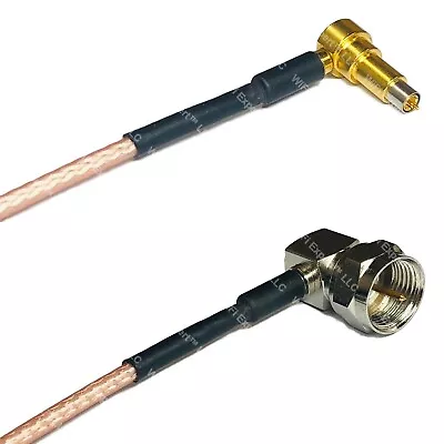 RG316 MS-156 MALE ANGLE To F MALE ANGLE RF Cable Rapid-SHIP LOT • $9.99