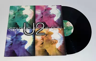 U2 Staring At The Sun Vinyl 12  Promo 1997 Island Records • $31.50