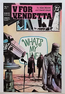 $6.95 • Buy V For Vendetta #5 (Dec 1988, DC) VF/NM 