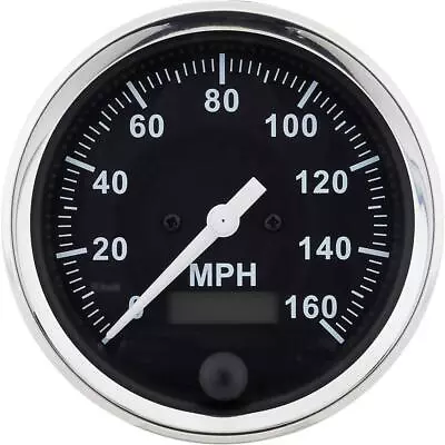 Speedway Speedometer Gauge Black Face 3-3/8 Electric • $85.99