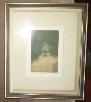 $295 • Buy Rare 1981 Harold Altman Etching   Five Figures  Pencil Signed, #84/200