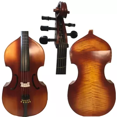 Baroque Style SONG Maestro Basses 5 String 27  Viola Da Gamba With Frets #15102 • $1079.10