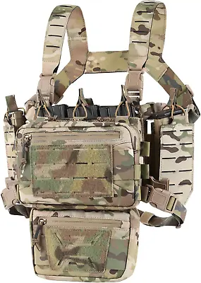 Chest Rig Tactical Chest Rig Molle Modular Micro Fight Chest Rigs Adjustable  • $109.73