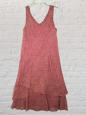 Sangria Red Sleeveless Dress Size 10 Lined • $14