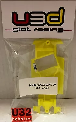 U3D Chassis 3D Ford Focus WRC 99 Anglewinder Scalextric • $31.89