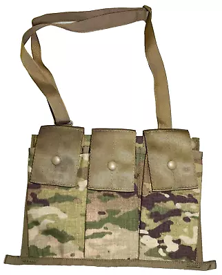 US Army OCP Multicam 6 Magazine BANDOLEER POUCH Mag USGI Surplus Military NEW • $19.76