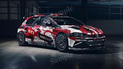 Volkswagen Polo GTI R5 High Res Wall Decor Print Photo Poster • $14.98