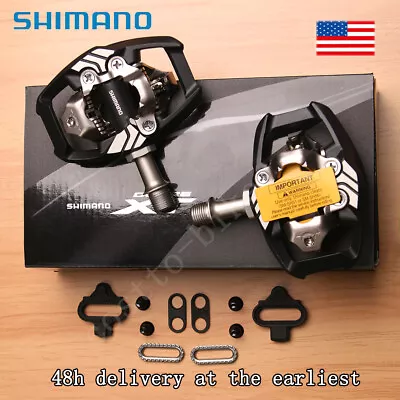 Shimano Pedals Deore XT PD-M8020 SPD Gravel MTB Bike Pedals&Cleats SH51 Clipless • $63.99