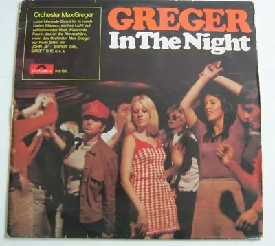 MAX GREGER In The Night LP Record Mod Cheesecake Cover • $2.44