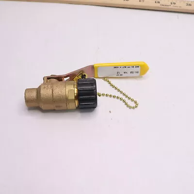 Milwaukee Shut Off Ball Valve 1/2  X 3/4  BA150 • $15.37