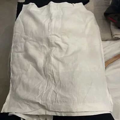 £0.99 • Buy Jeager Linen Pencil Skirt