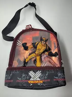 Marvel The X-Men Wolverine Lunch Box  With Plastic Bottle • £19.27