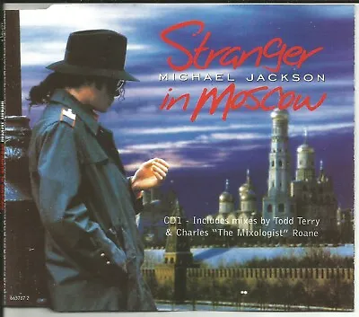 MICHAEL JACKSON Stranger In Moscow W/ 5 RARE MIXES CD Single SEALED USA Seller • $34.99