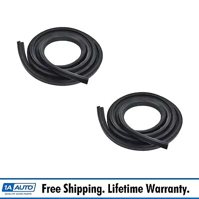 Rear Door Weatherstrip Seal Rubber Pair Set Of 2 For Chevy S10 Blazer Jimmy S-15 • $72.95