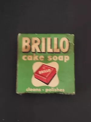 Vintage Brillo Cleanser Cake Soap With Box  • $12.33