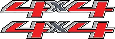 2014 - 2016 Aftermarket 4x4 Bedside Replacement Decals Sticker Set 4WD Chevy GMC • $10.99